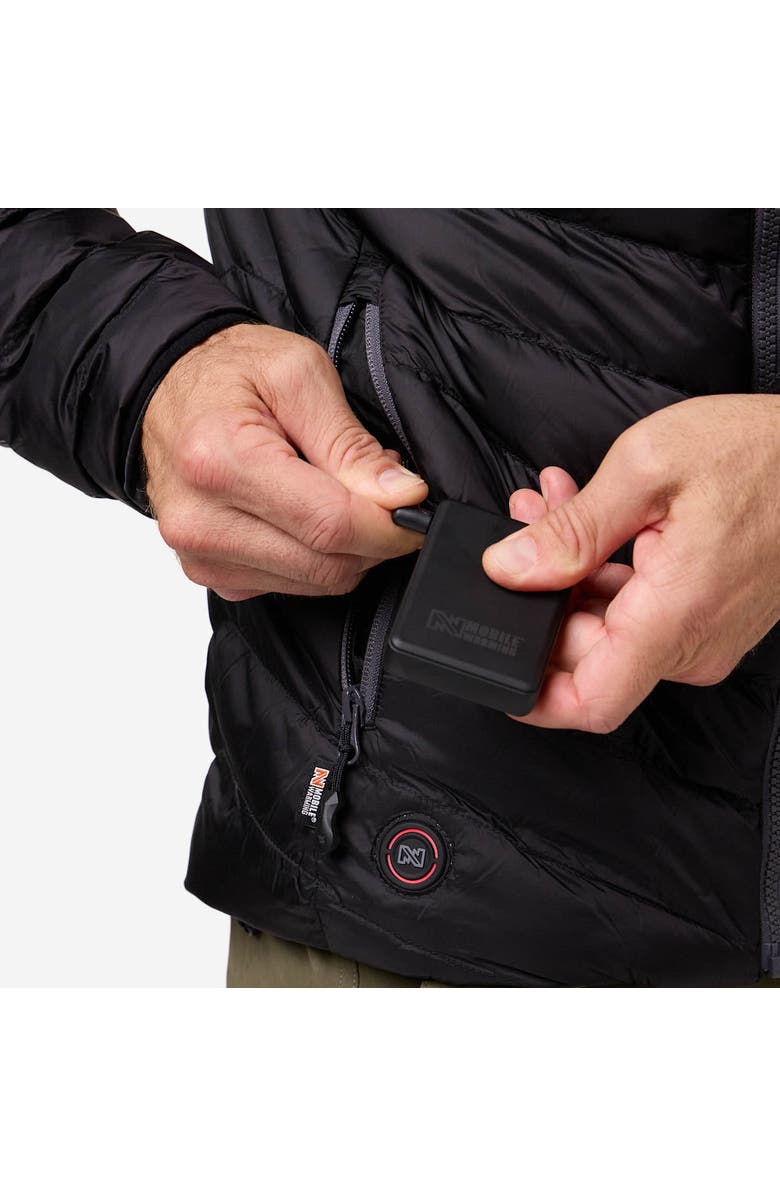 Mobile Warming Backcountry Xtera Men's Heated Puffer Jacket, Alternate, color, Black