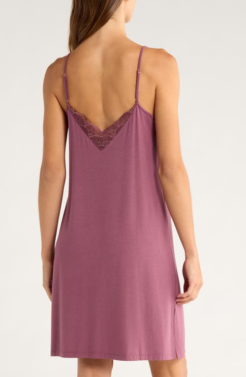 Nordstrom Moonlight Eco Lace Tim Chemise In Pink