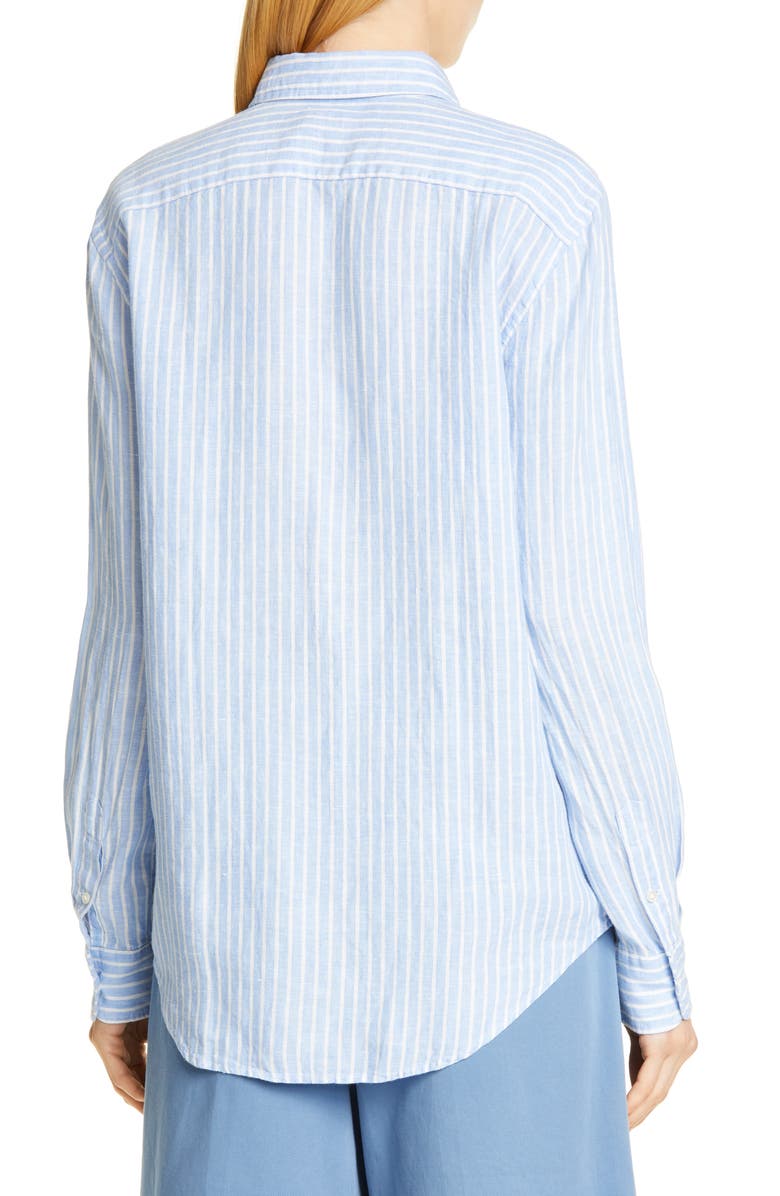 Polo Ralph Lauren Stripe Linen Shirt, Alternate, color,