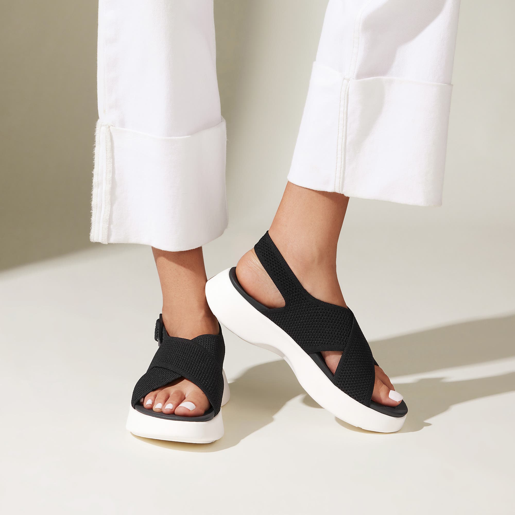 VIVAIA AdaptAll Sport Sandals, Alternate, color, Black