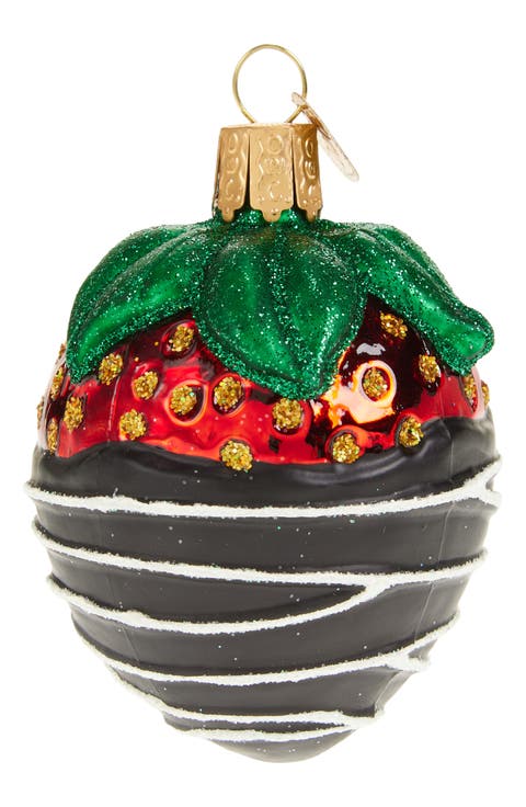 Chocolate Dipped Strawberry Ornament