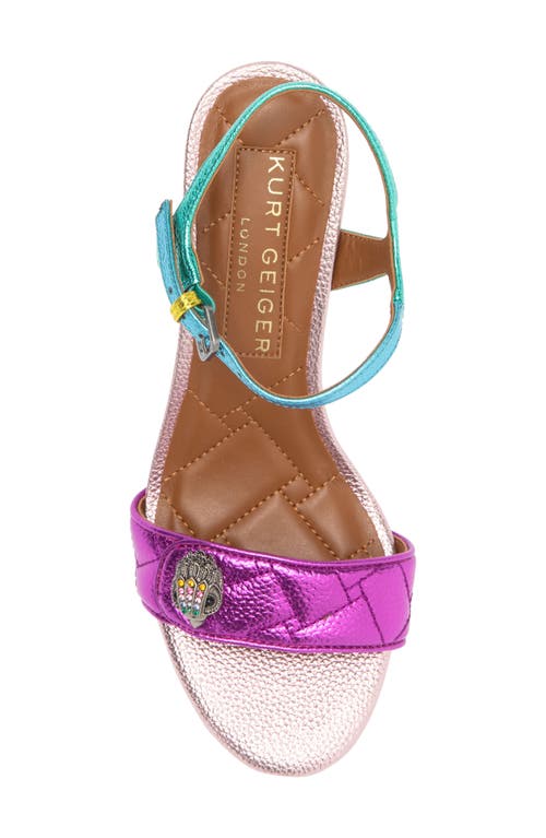 Kurt Geiger London Kensington Langley Colorblock Sandal In Multi