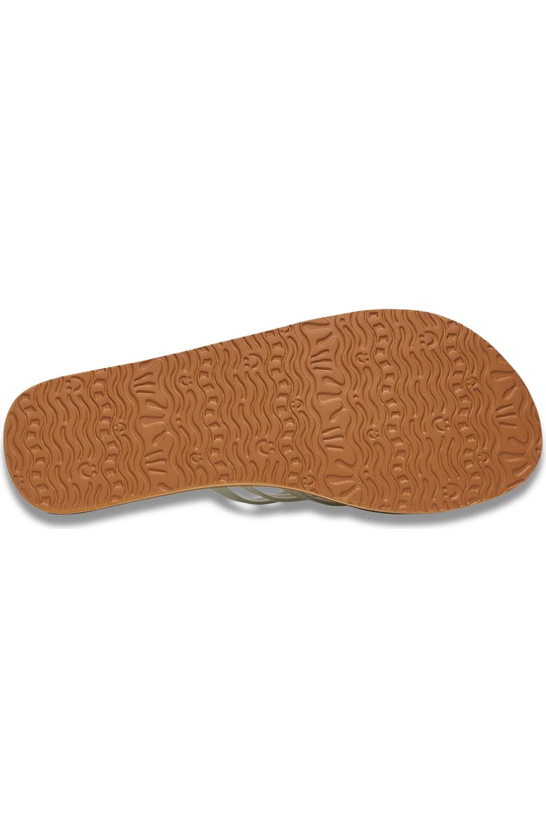 Sanuk Yoga Sandy II Flip Flop, Alternate, color, Spa Blue