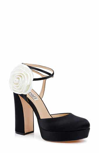 Badgley Mischka Collection Janessa Ankle Strap Platform Pump