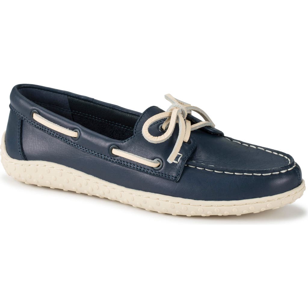 Baretraps Origins Beverlie Boat Shoe in Navy Leather  product