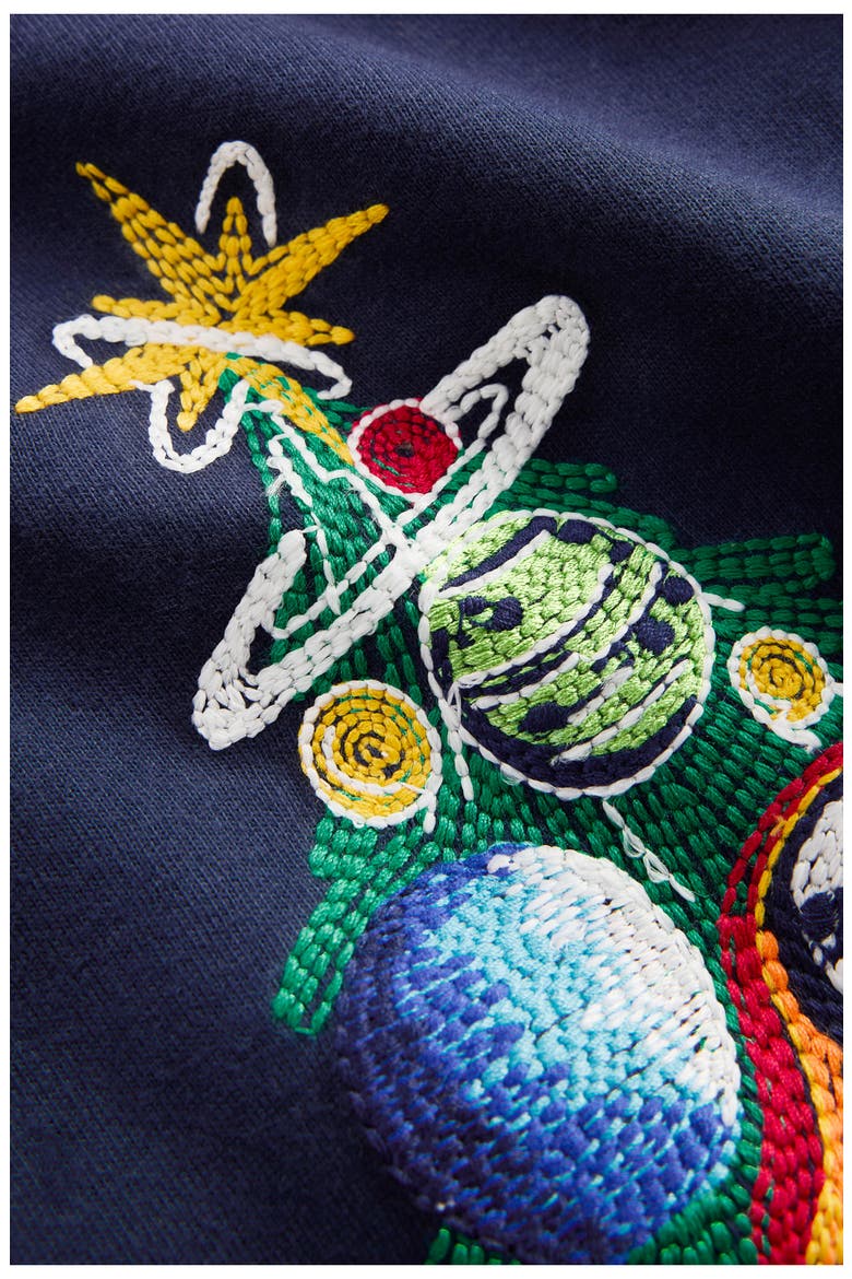 Kids' Glow Superstitch Christmas Graphic T-Shirt, Alternate, color, SOLAR CHRISTMAS TREE