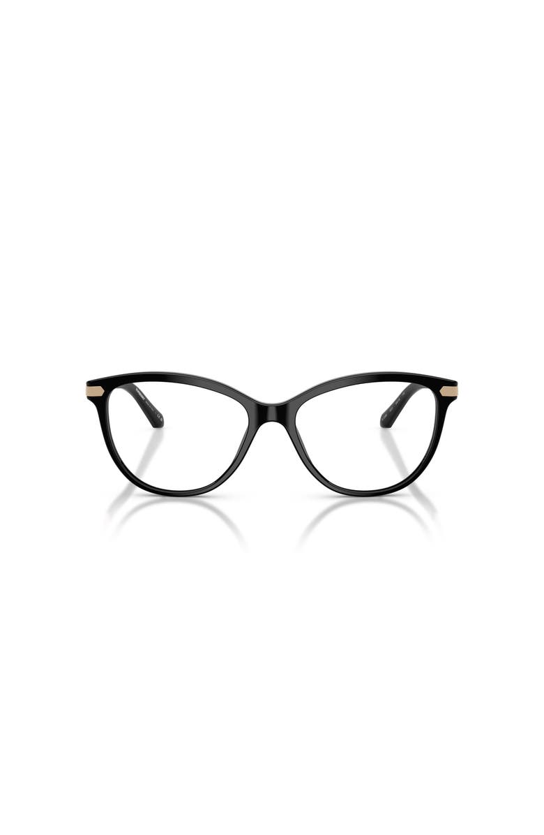 Burberry 52mm Square optical glasses, Alternate, color, Black