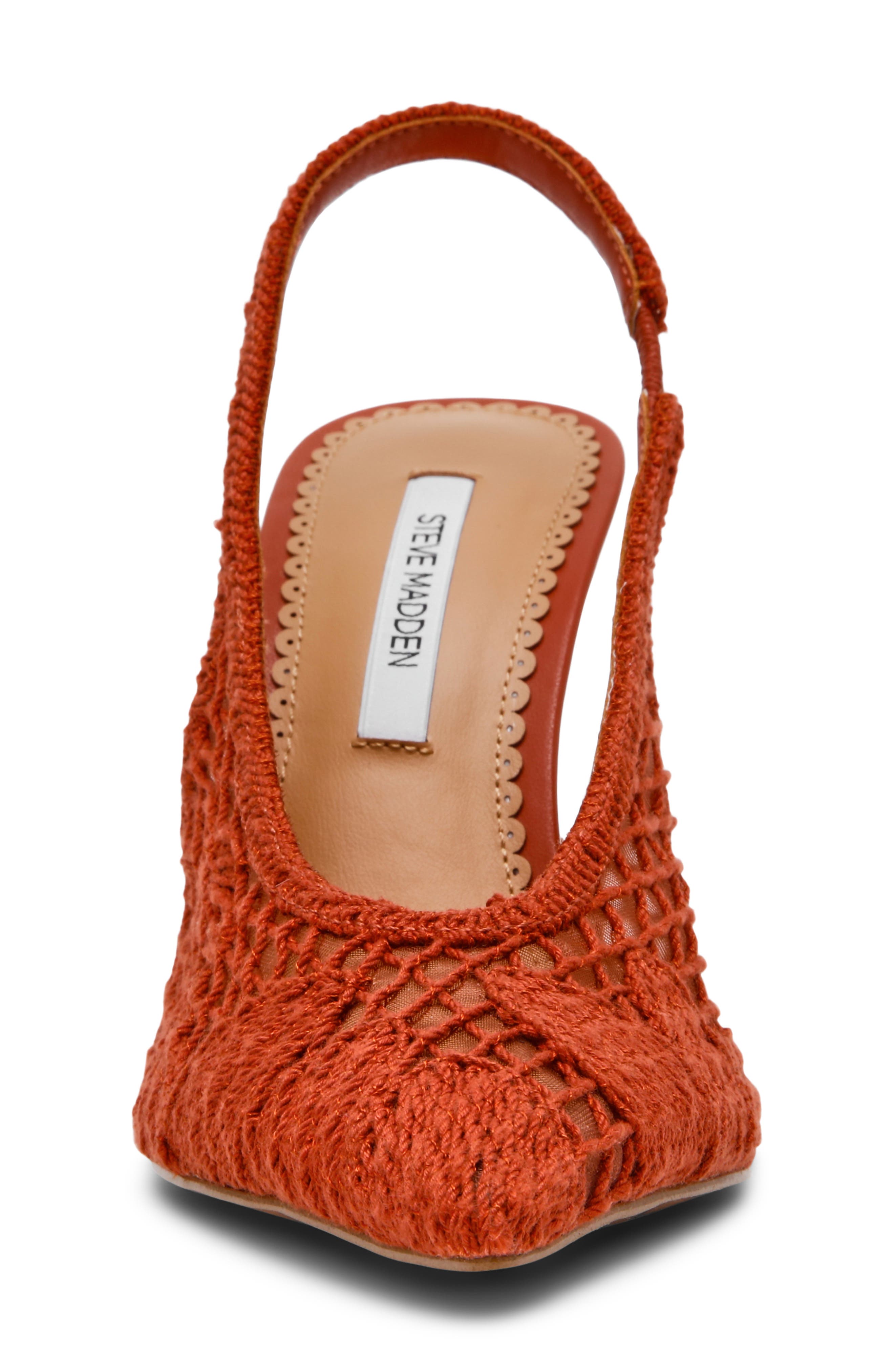 Steve Madden Andromeda Slingback Sandal, Alternate, color, Terracotta