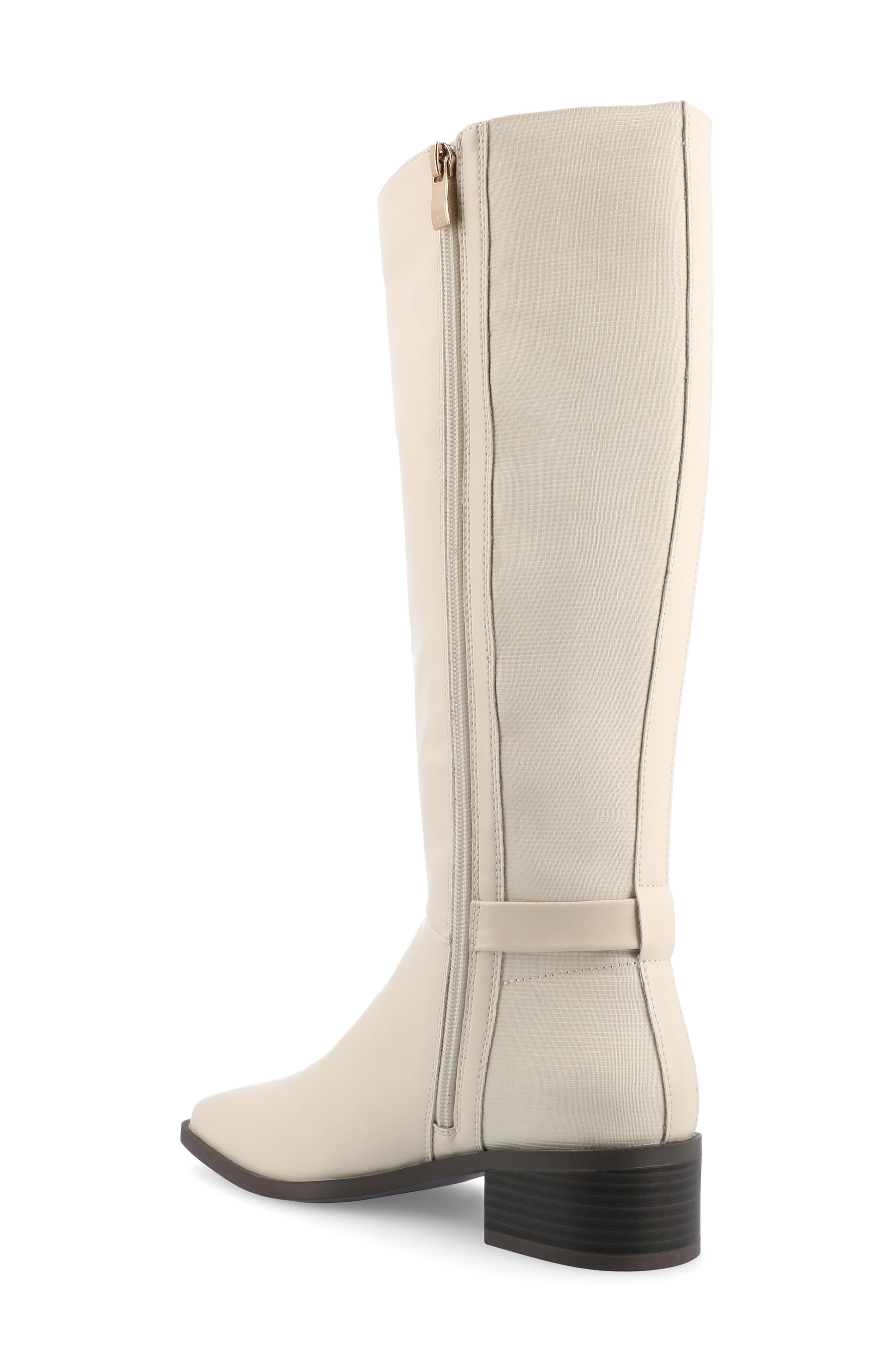 Journee Collection Londyn Boot, Alternate, color, Bone