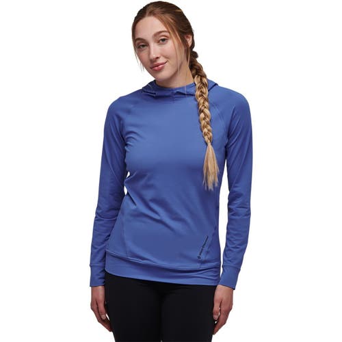 Black Diamond Alpenglow Hooded Long-Sleeve Shirt - Women's in Clean Blue  product