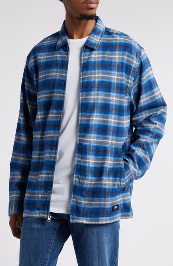 Vans Mens Eastmont Classic Fit Plaid Flannel Shacket hotsell Green Blue Size Medium NWT