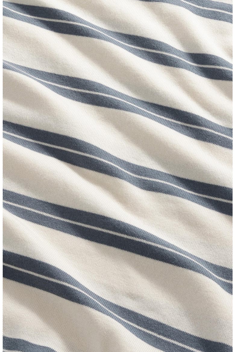 Sailor Crew Striped Organic Cotton Sweater, Alternate, color, IVORY