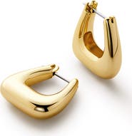 Ana Luisa Chunky Gold Hoop Earrings - Colene