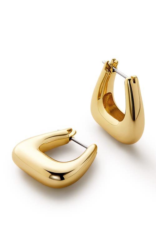 Ana Luisa Chunky Gold Hoop Earrings - Colene at Nordstrom, Size Medium