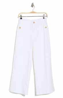 Democracy Wide Leg Ankle Crop Pants