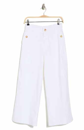 Democracy Wide Leg Ankle Crop Pants