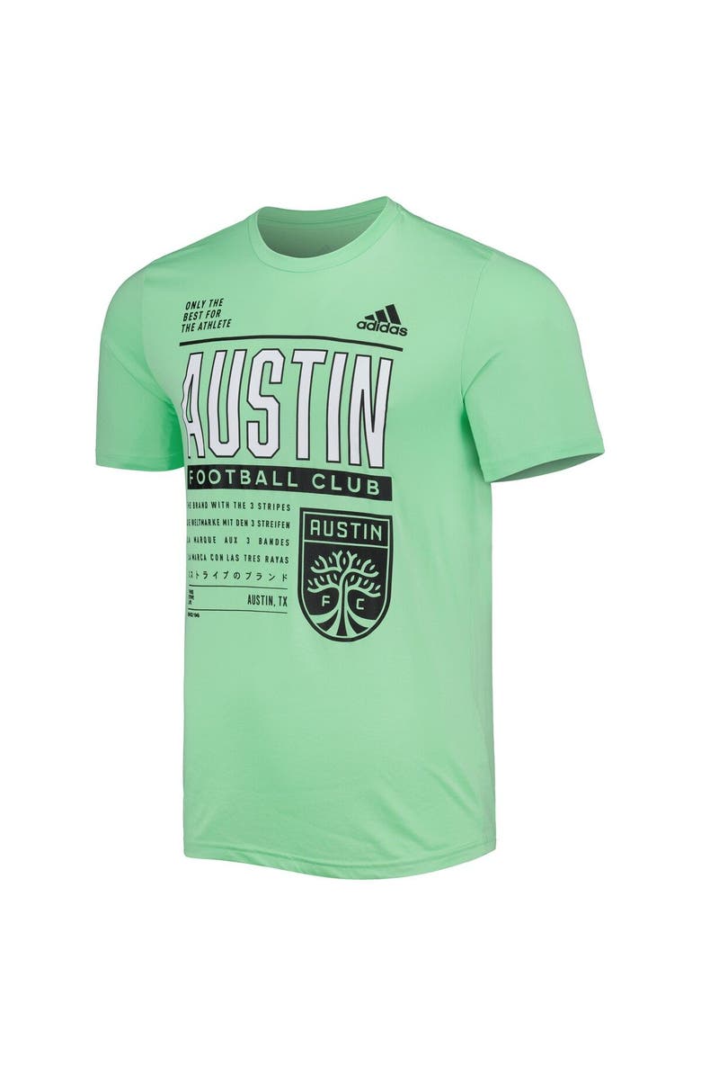 adidas Men's adidas Mint Austin FC Club DNA Performance T-Shirt, Alternate, color, 