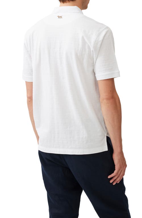 Rodd & Gunn Evans Bay Polo In White