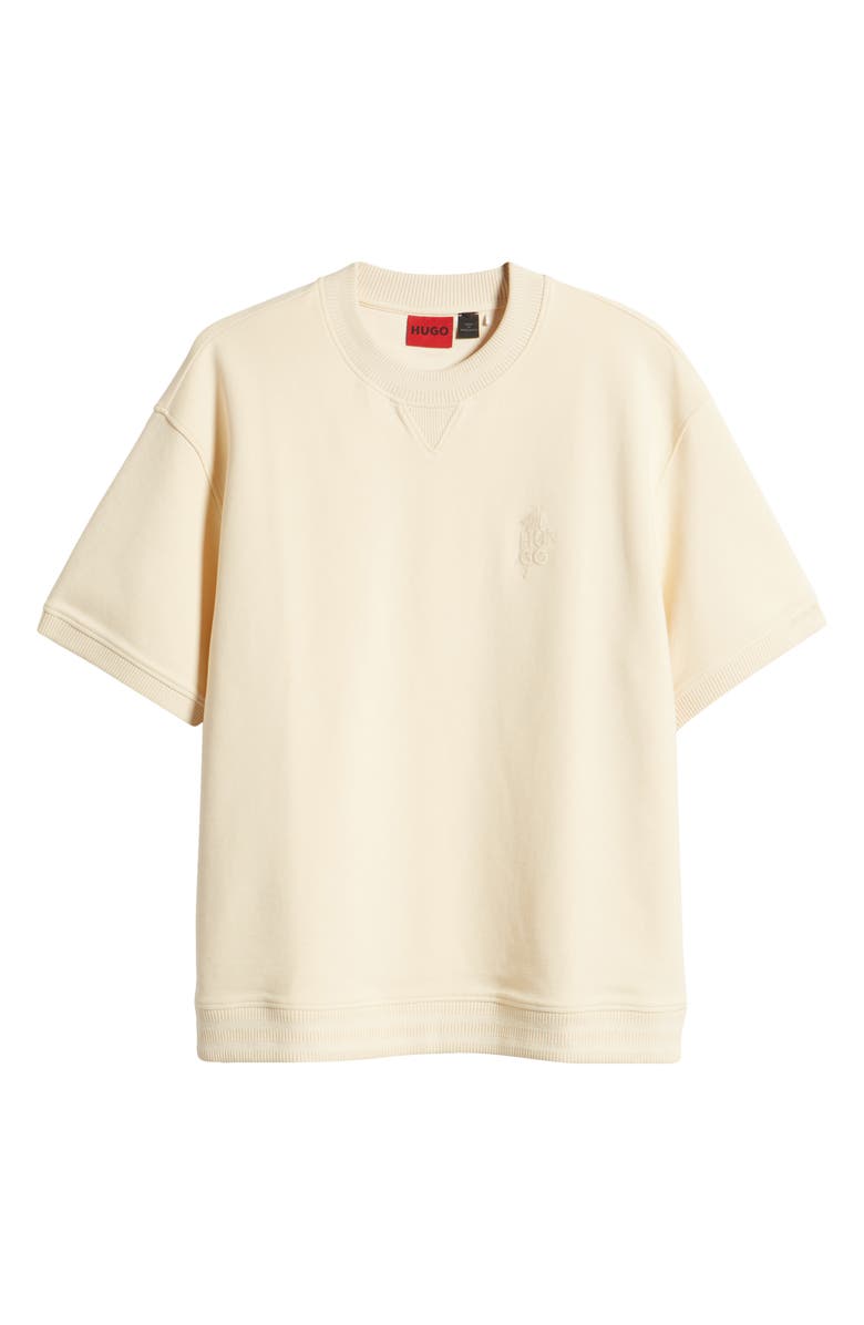 HUGO Dectaros Short Sleeve Sweatshirt, Alternate, color, 