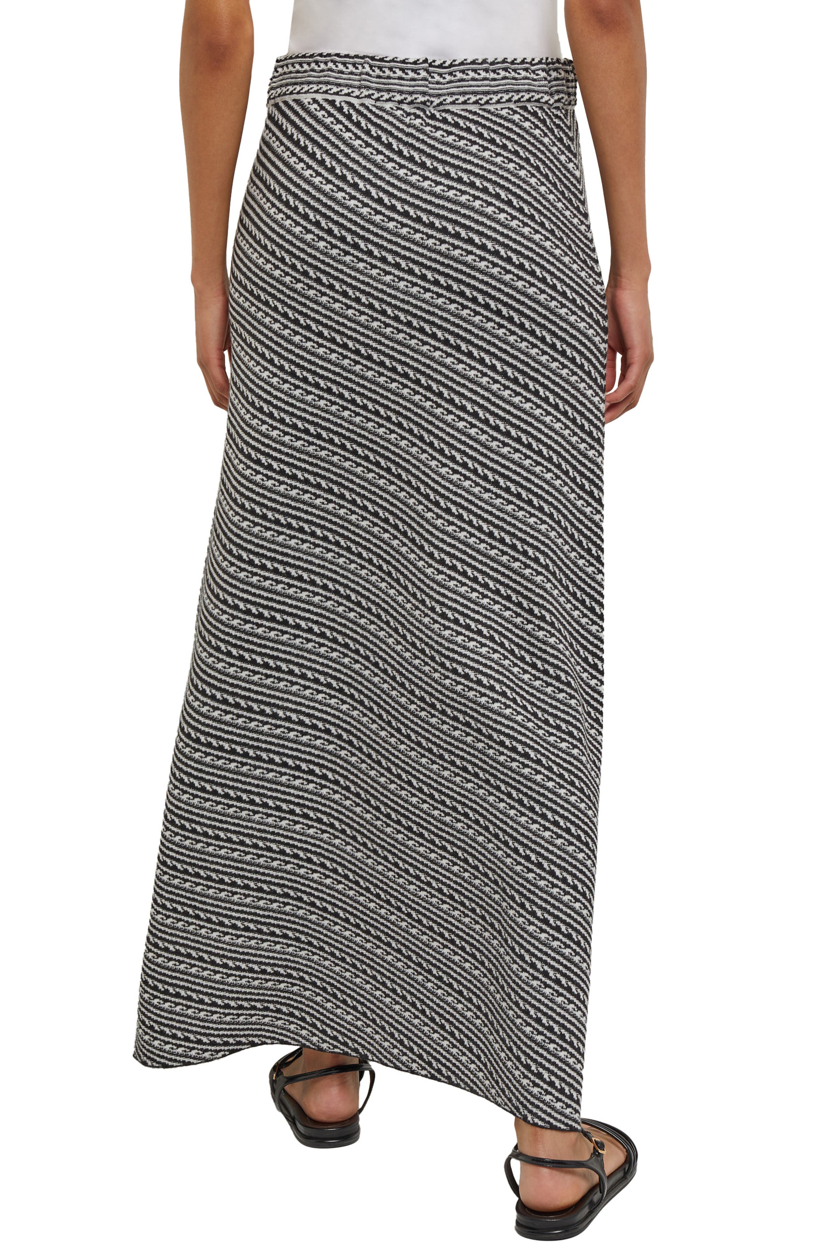 Misook A-Line Jacquard Knit Maxi Skirt (Women) | Nordstromrack