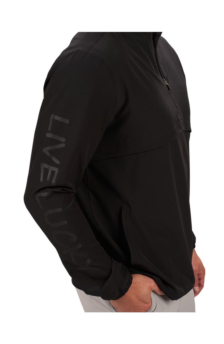 Black Clover Player Quarter Zip, Alternate, color, Black