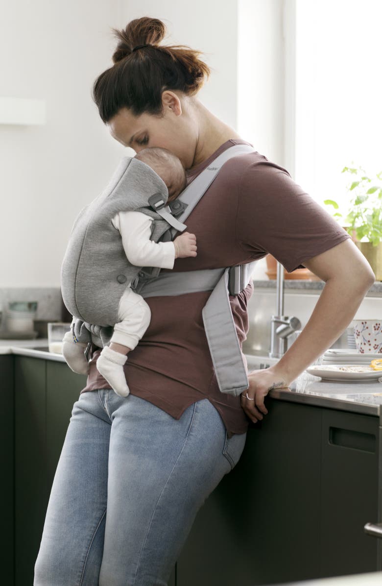 BabyBjörn Baby Carrier Mini, Alternate, color, Light Grey