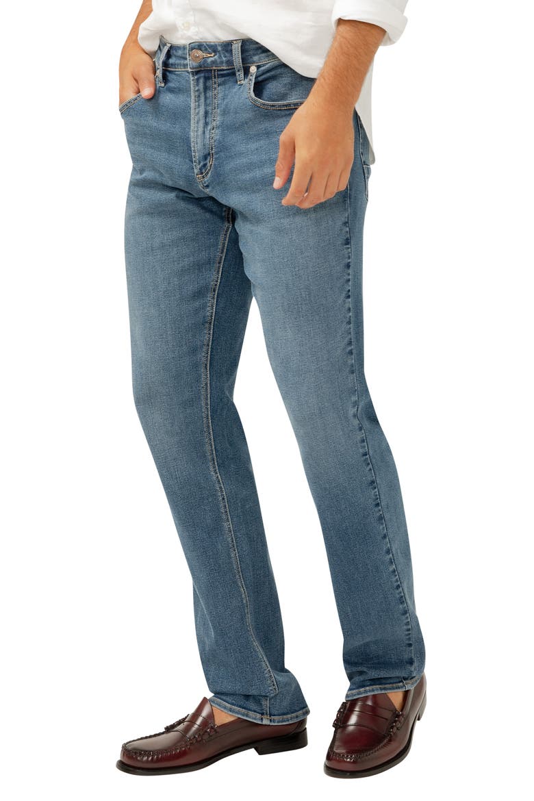 Grayson Classic Straight Leg Jeans, Alternate, color, INDIGO