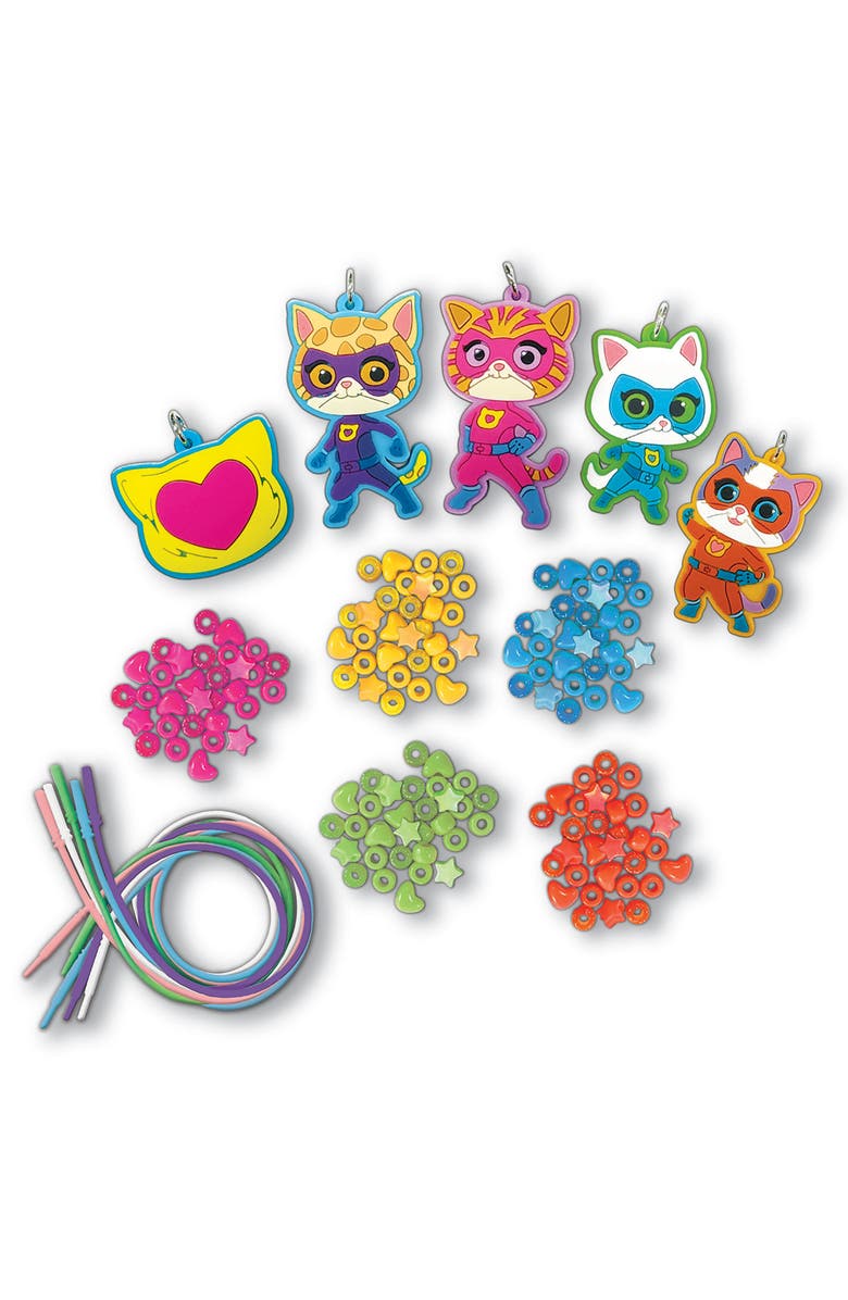 Tara Toy Super Kitties Necklace Activity Set, 161 Pieces, Alternate, color, Multicolored