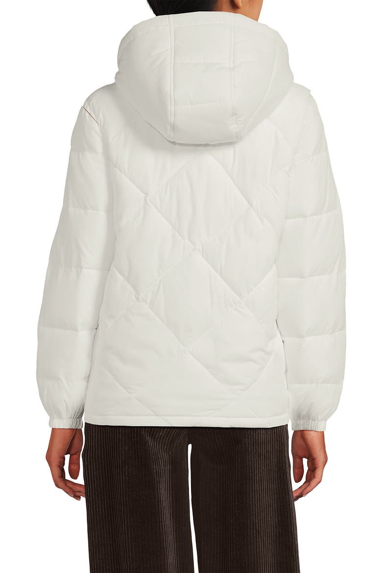 FeatherFree Insulated Diamond Quilted Jacket, Alternate, color, Egret White