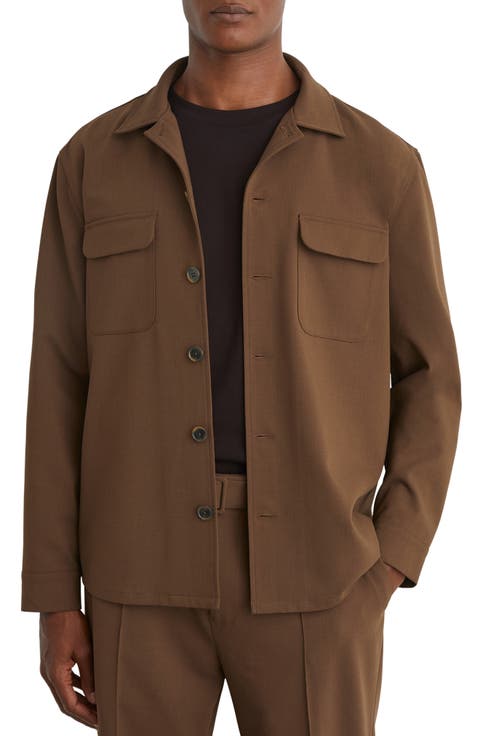 Peshi Button Front Overshirt