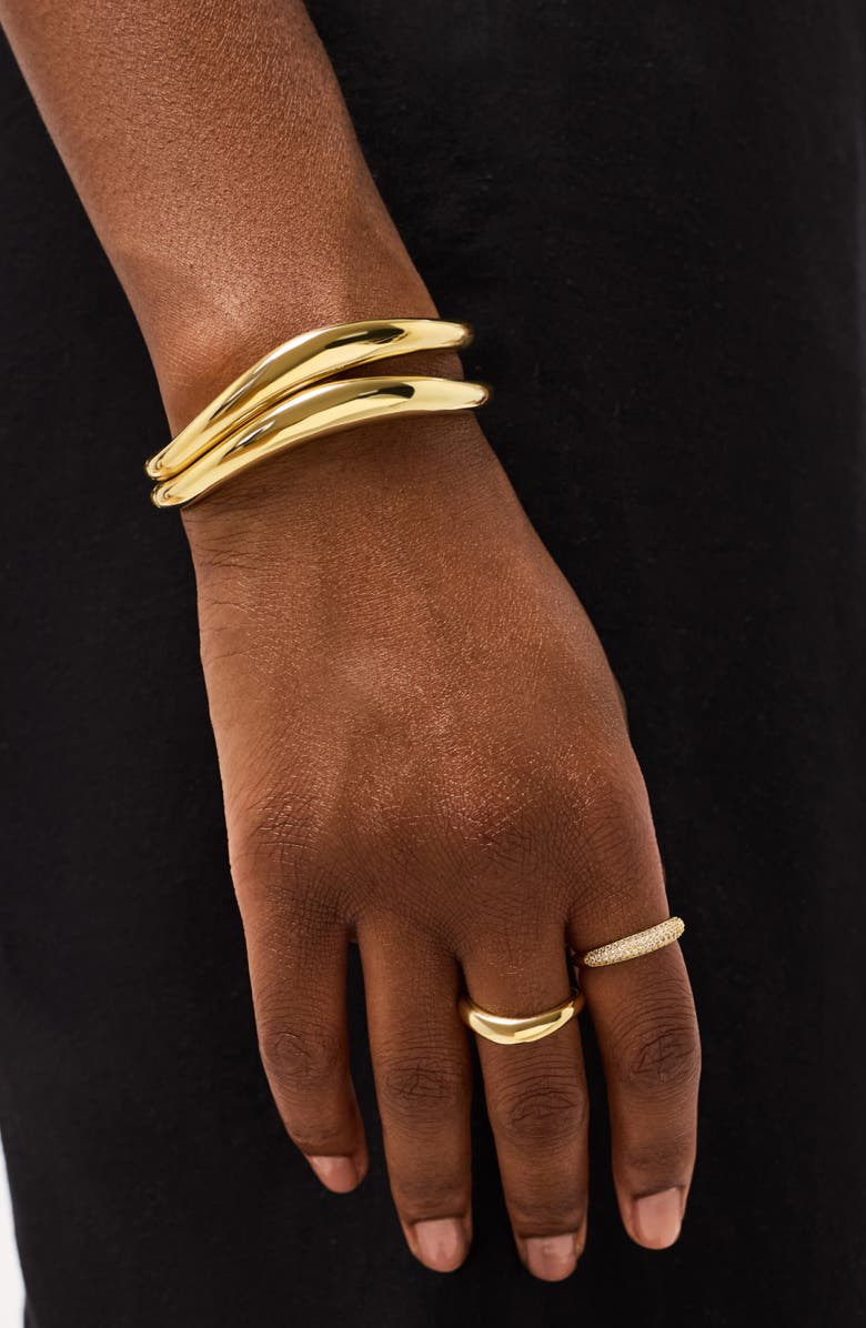 Ana Luisa Gold Bangle Bracelet - Talia, Alternate, color,