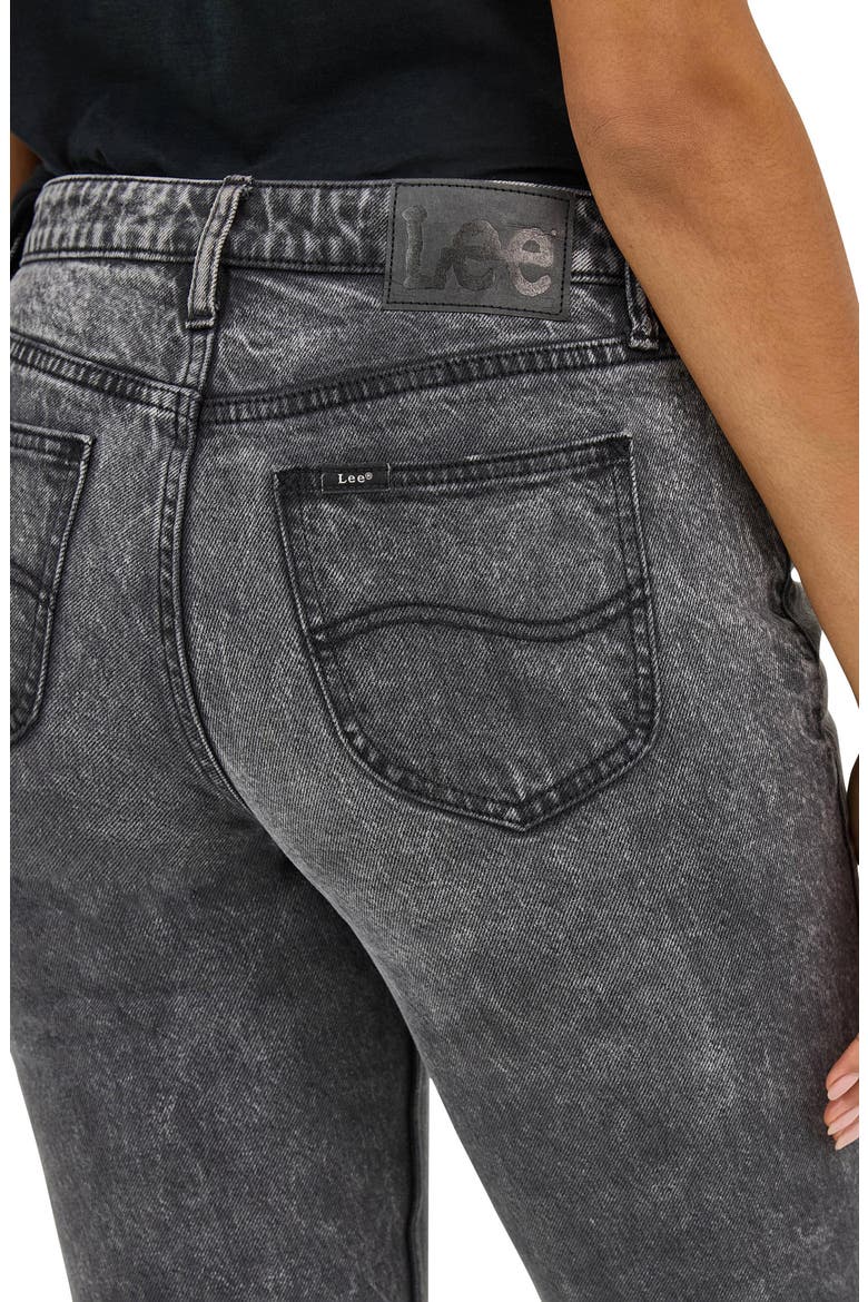 The Boot High Waist Bootcut Jeans, Alternate, color, DEEP NIGHT