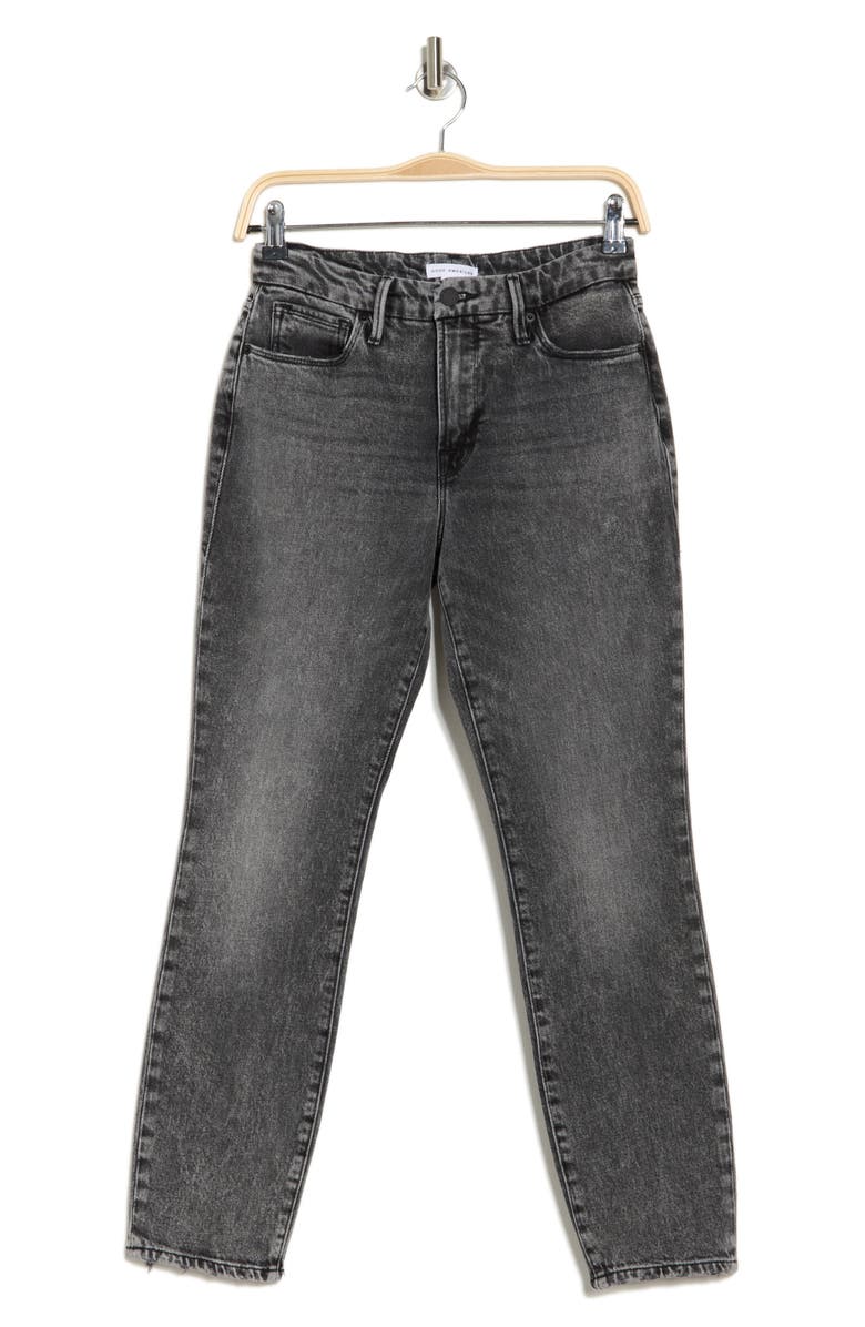 Good American Good Classic Straight Leg Jeans, Alternate, color, 