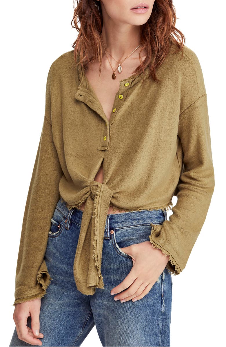 Free People Emma's Henley Tee, Main, color, 