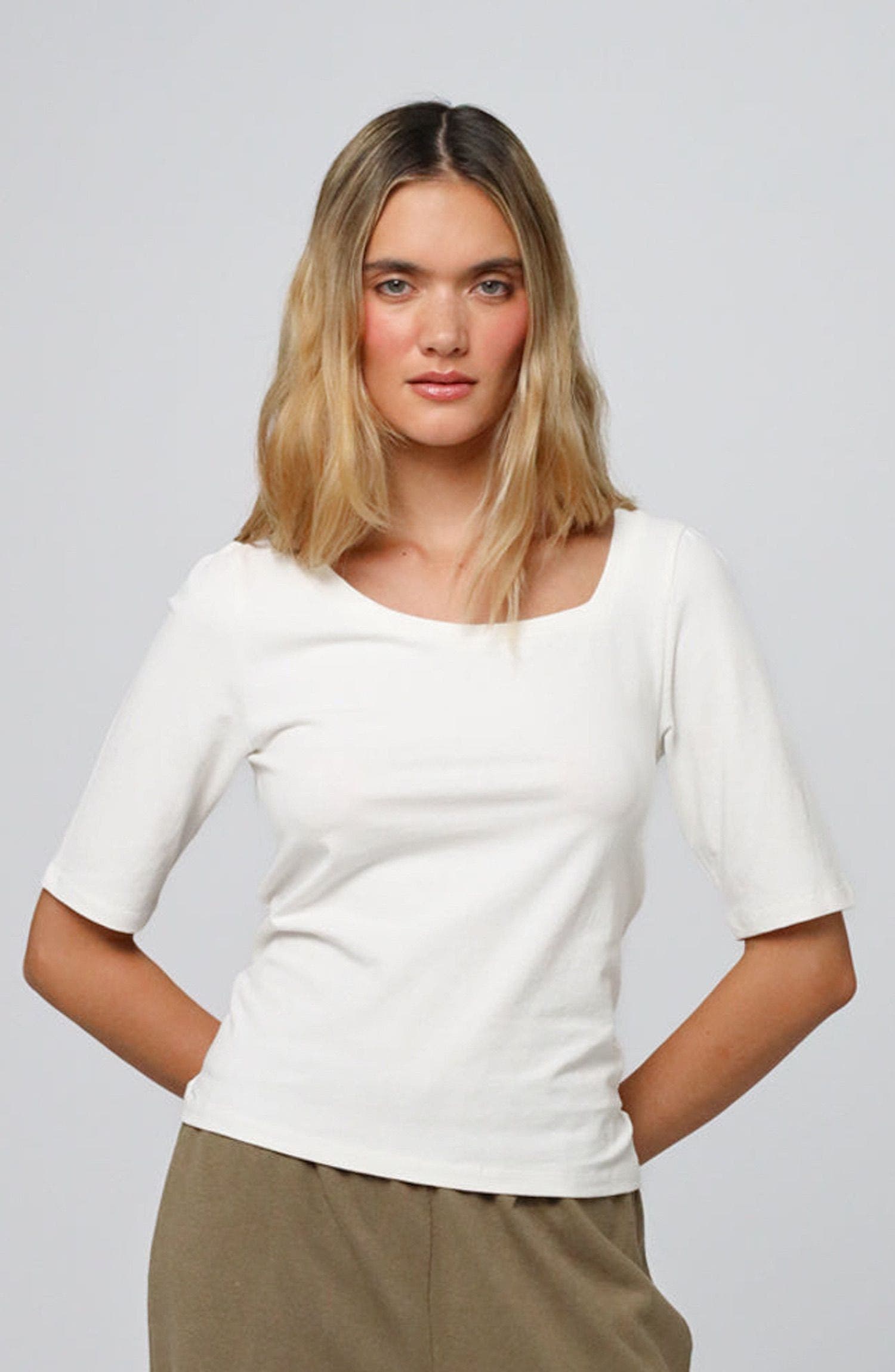 selected white