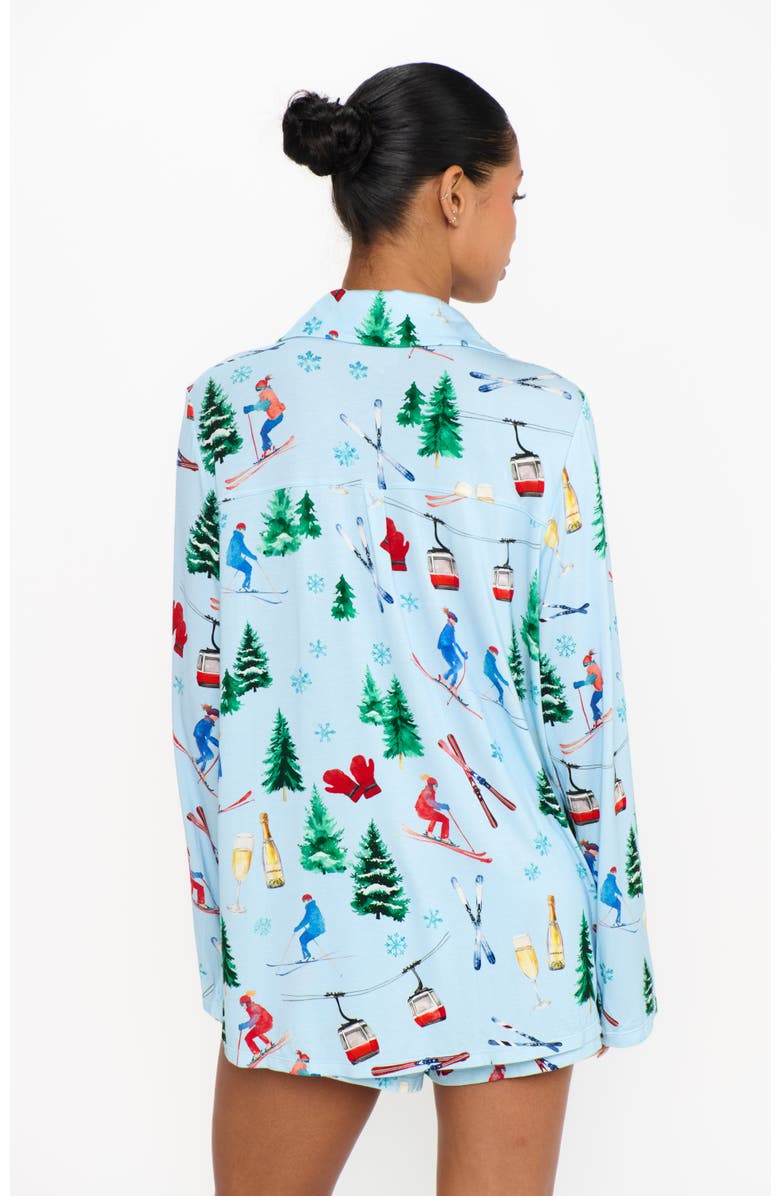 Show Me Your Mumu Favorite PJ Set, Alternate, color, Slopes And Sips Jersey