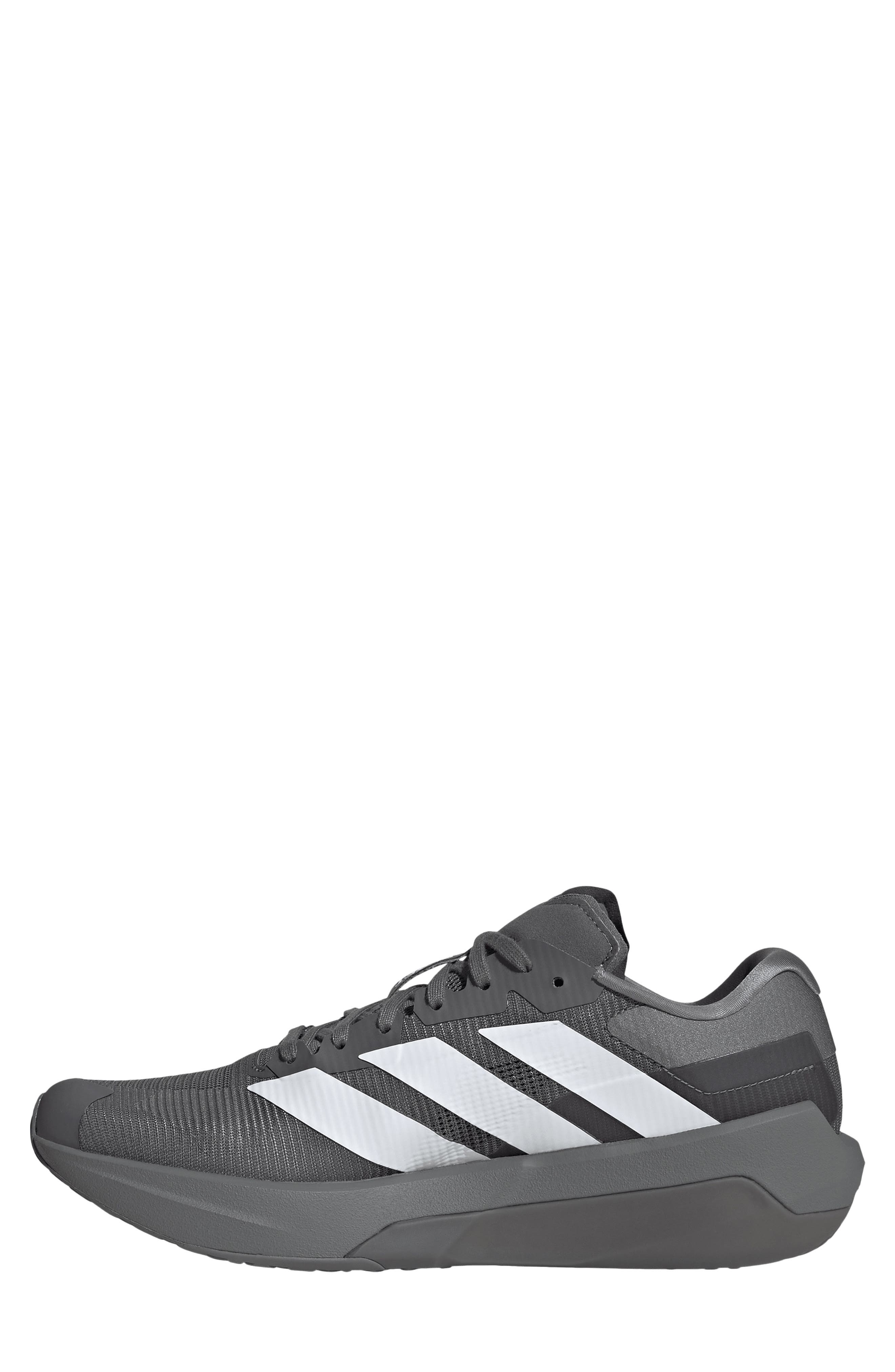 adidas Adizero Dropset Pro Training Shoe, Alternate, color, Grey / White/ Iron Met