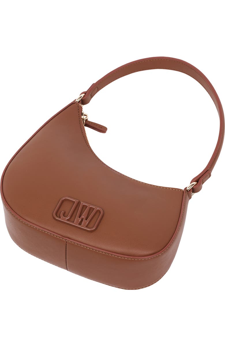 JASON WU Asymmetric Zip Top Handle Bag, Alternate, color, Brown