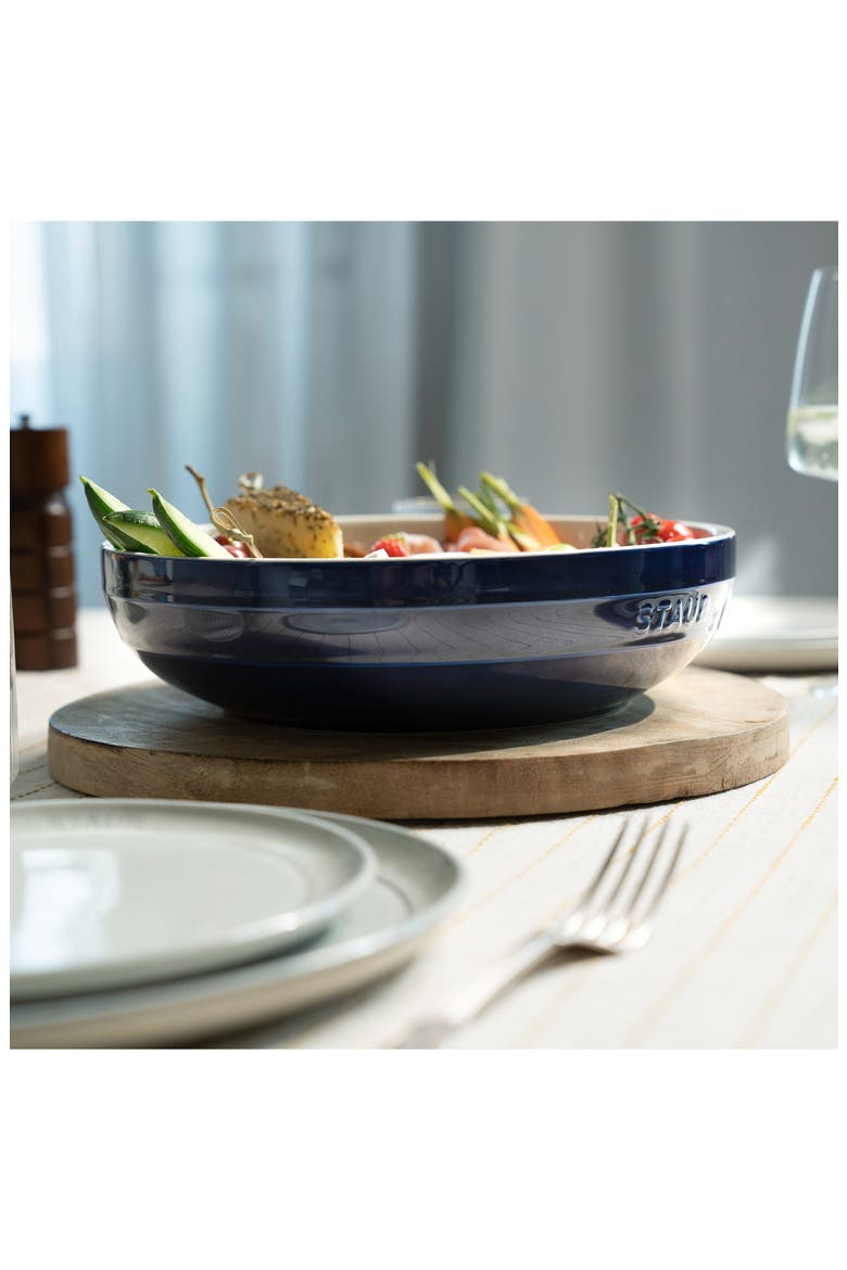 Ceramic 11.5-Inch Ceramic Mixing Bowl, Alternate, color, DARK BLUE