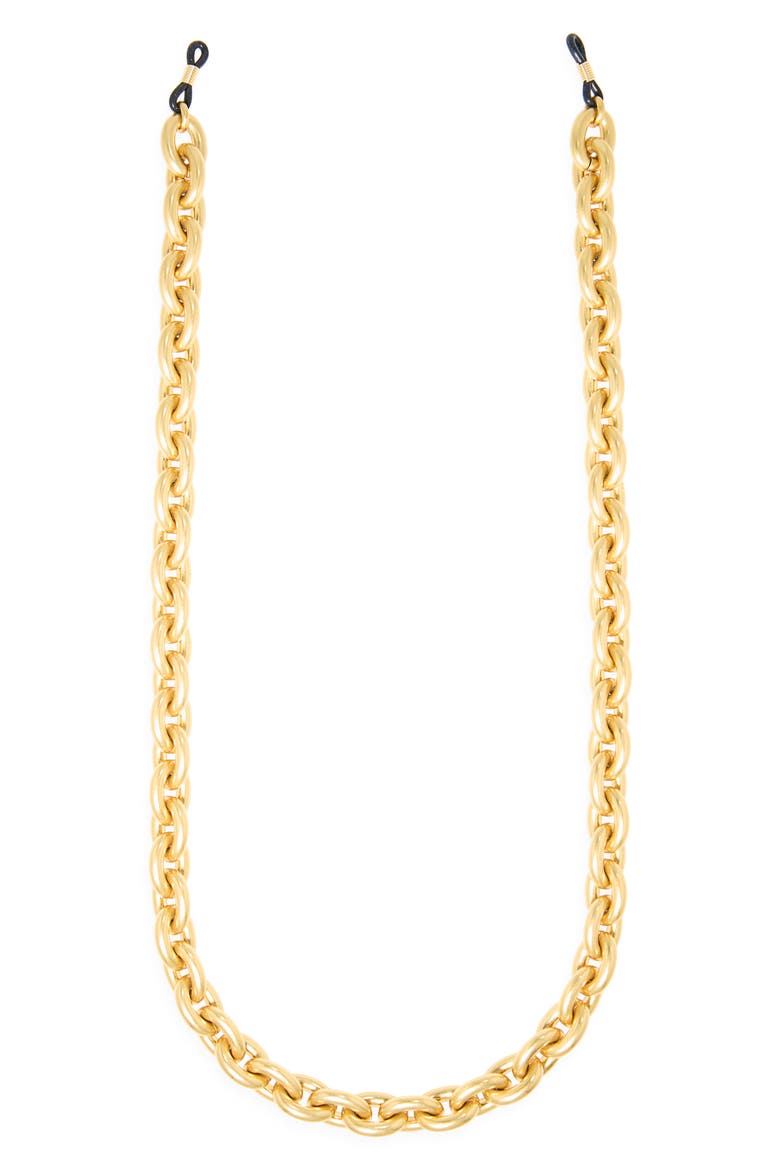 Chain Sunglasses Strap, Main, color, GOLD 120
