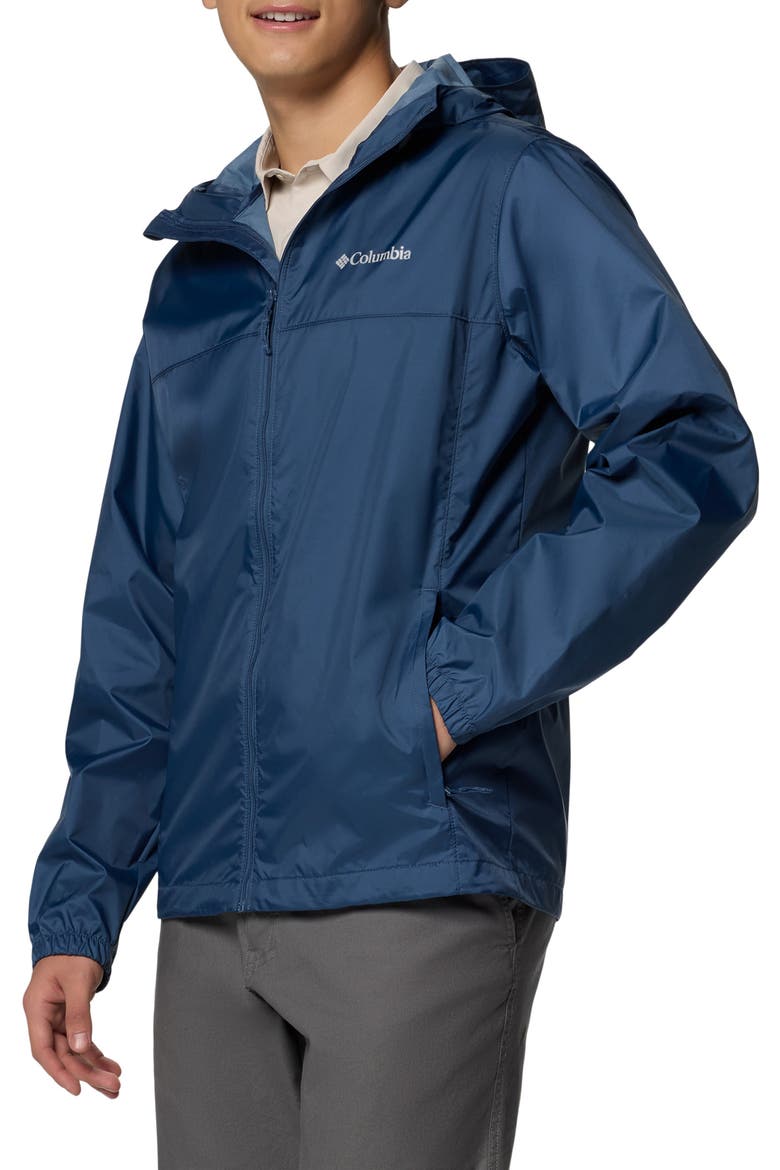 Big Delta II Hooded Rain Jacket, Alternate, color, DARK MOUNTAIN