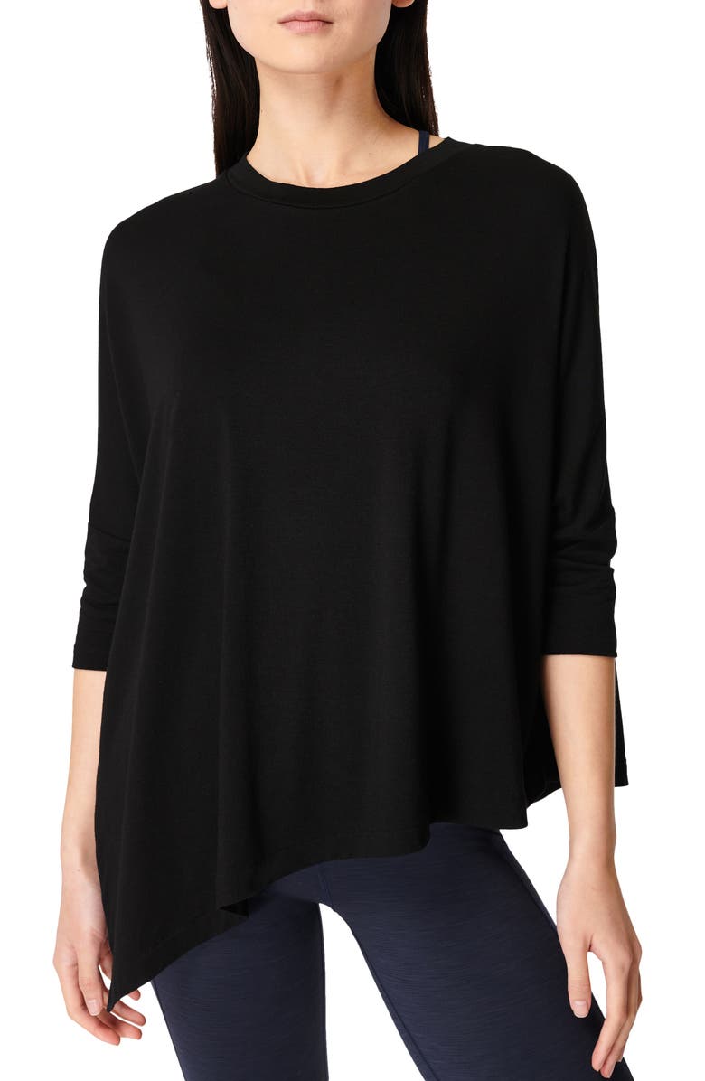 Sweaty Betty Mellow Asymmetric T-Shirt, Main, color,