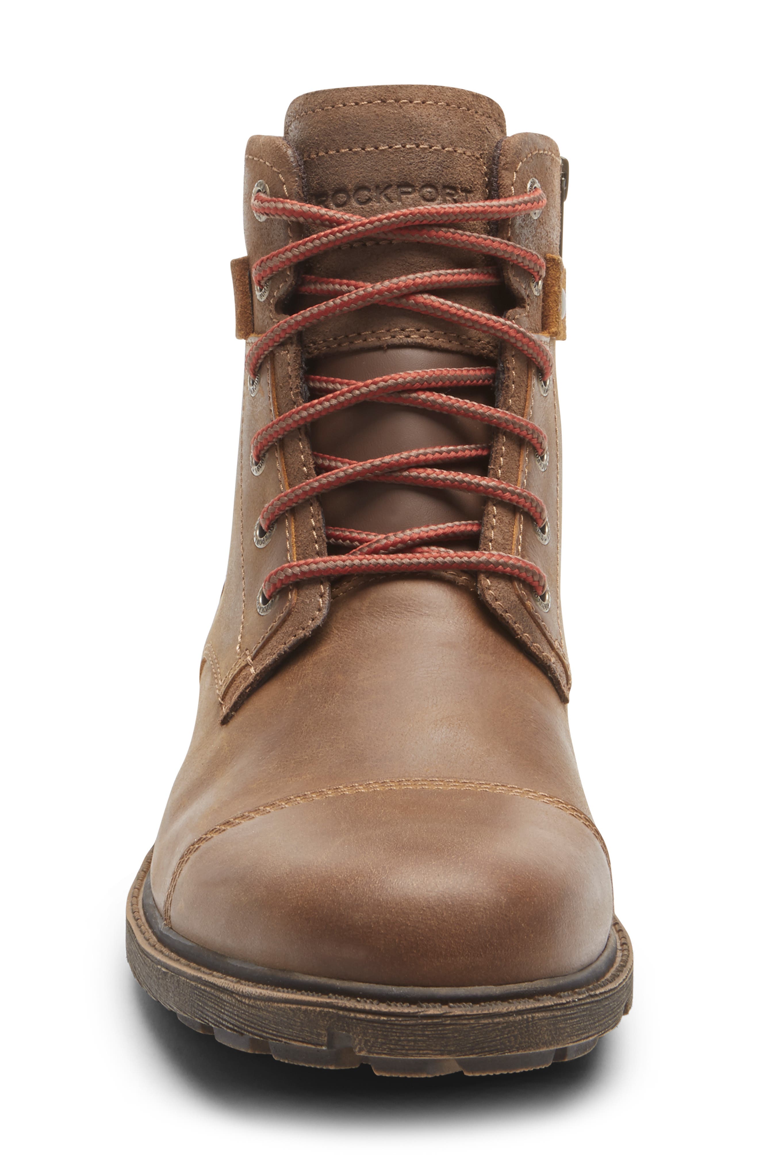 Rockport Rugged Bucks II Waterproof Plain Toe Boot, Alternate, color, 