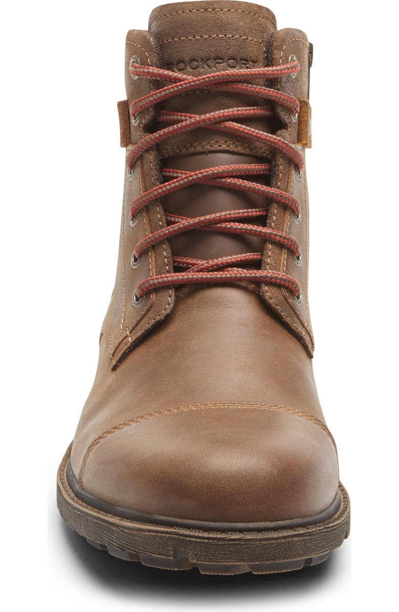 Rockport Rugged Bucks II Waterproof Plain Toe Boot, Alternate, color,