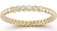Ember Fine Jewelry 14K Gold Diamond Stackable Band Ring - 0.05ct.