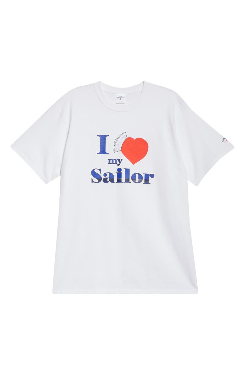 Noah I Love My Sailor Graphic T-Shirt, Alternate, color, 