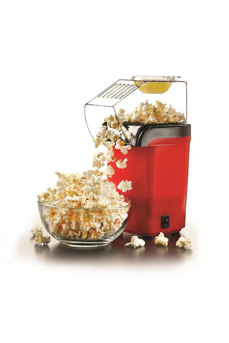 Hot Air Popcorn Maker - Red, Main, color, Red