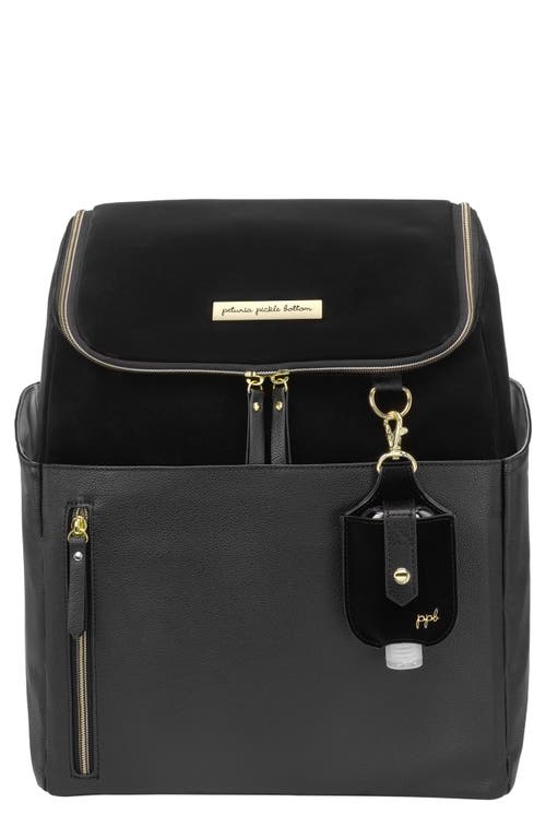 Petunia Pickle Bottom Tempo Diaper Backpack in Black 