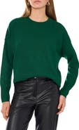 Vince Camuto Exposed Seam Crewneck Sweater