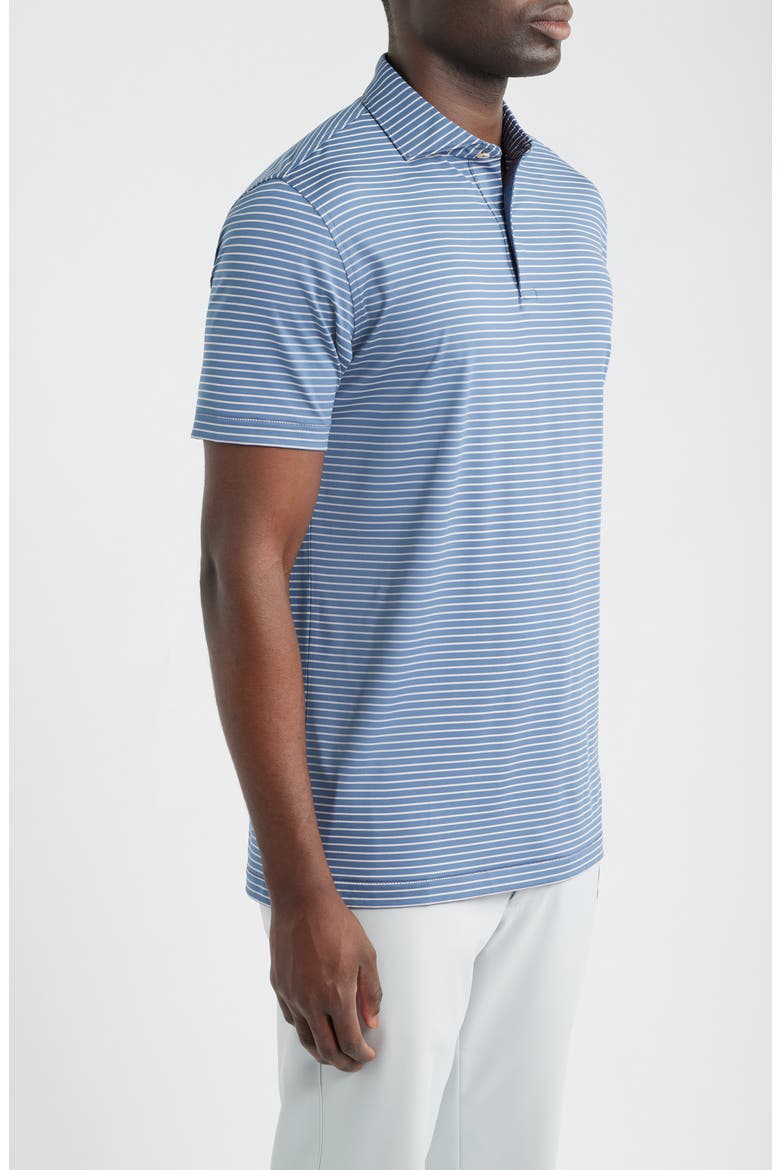 Crown Crafted Performance Jersey Polo, Alternate, color, CADET